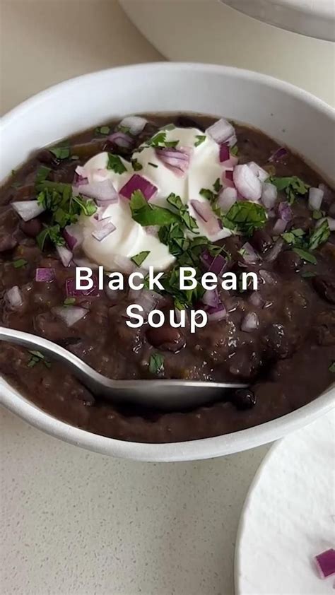 Easy Black Bean Soup Artofit