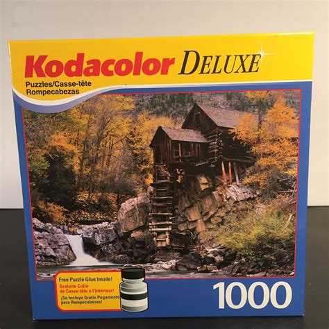 KODACOLOR Deluxe 1000 Piece Jigsaw Puzzle 2006 NO 21008 19 X 27 EBay