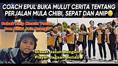 COACH HOMEBOIS SAIFUL CERITA TENTANG PERJALAN ANIP CHBI DAN SEPAT DALAM