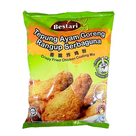 Bestari Crispy Fried Chicken Coating Mix Garlic 1kg Hezomxpress Online