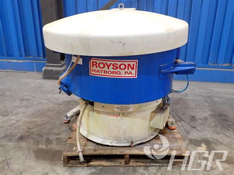 Used Royson Vibratory Finisher Hgr Industrial Surplus