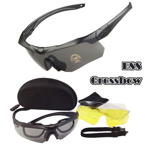 Ess Crossbow 3 Lens Shades Glasses Cycling Sunglasses Eyewear Lazada Ph