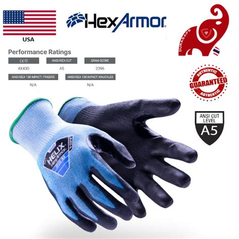 Hexarmor 3020 Helix Core Cut Grip And Abrasion Resistant Pu Coated