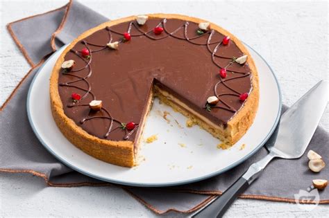 Ricetta Crostata Con Yogurt Al Caramello Salato E Cioccolato La