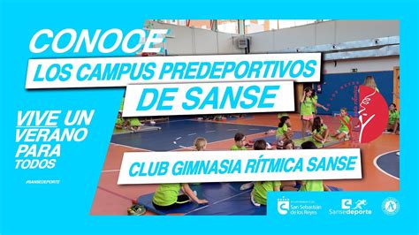 Campus Predeportivos De Verano Sanse Club Gimnasia R Tmica Sanse