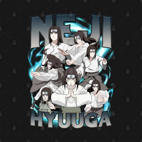 Neji By Brok Design Naruto T Shirt Naruto Bootleg