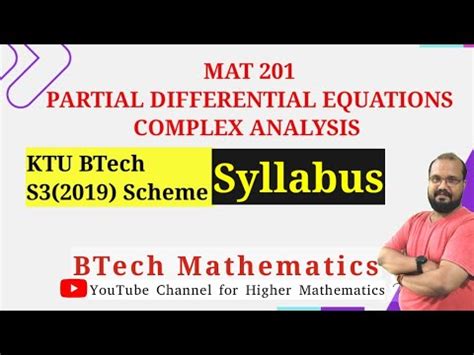 Mat Partial Differential Equations Complex Analysis S