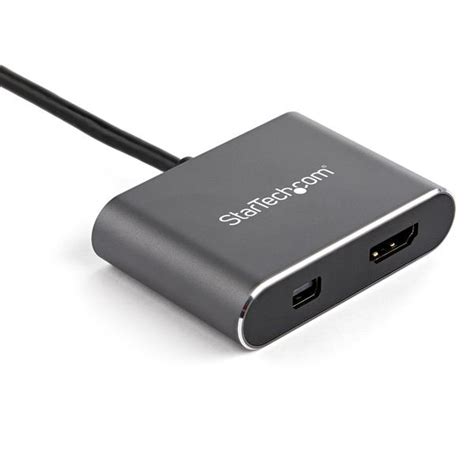 Usb C Multiport Video Adapter Hdmi Or Mini Displayport Hdr 4k