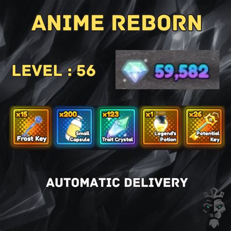 Ar K Gems Trait Reroll Anime Reborn Instant Delivery