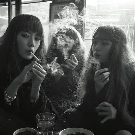 Pin On Korean Girls Kpop Smokers