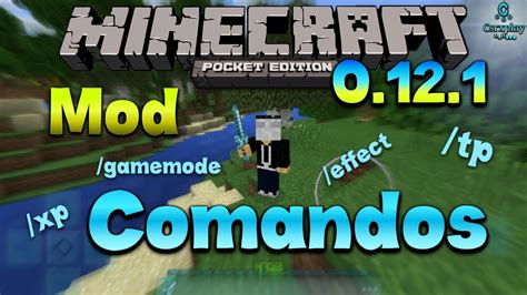 Mod De Comandos Para Minecraft PE 0 12 1 Mods YouTube