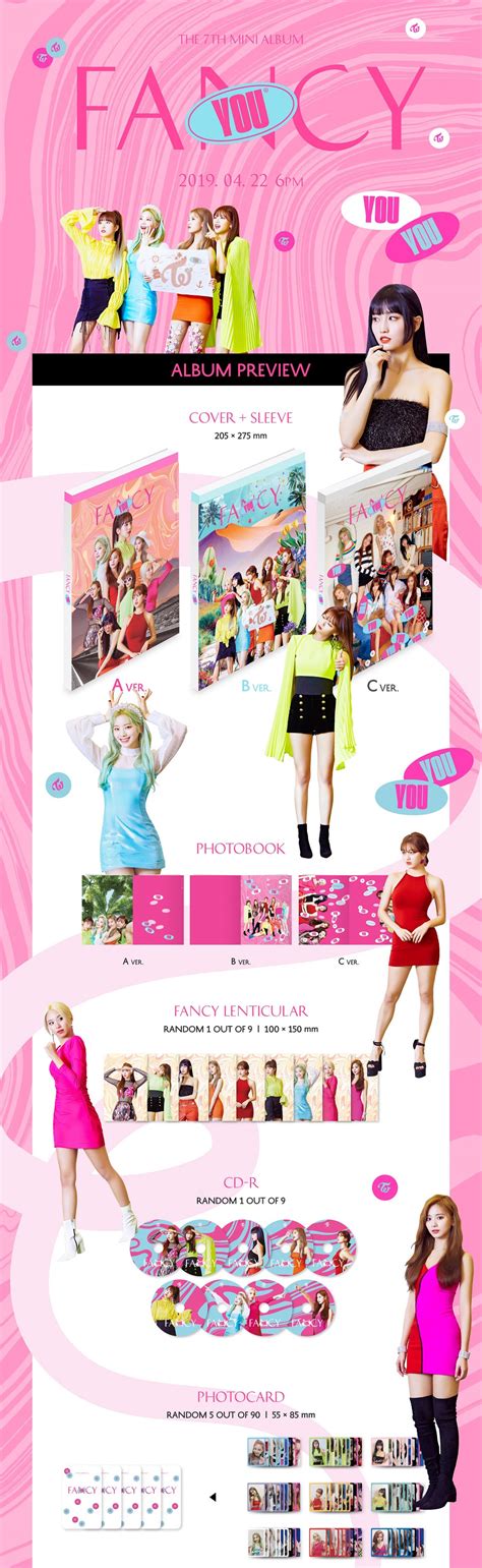 Re Release Twice 7th Mini Album Fancy You Random Ver Cd