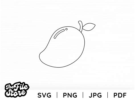 Mango Mango Svg Mango Png Fruit Svg Svg Png Svg Files For Cricut