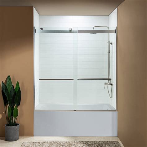 Woodbridge Frameless Bathtub Shower Doors Width X Height