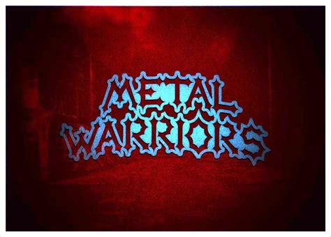 Manowars Tribute Band Logo Design For Metal Warriors Logographic