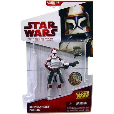 Star Wars Clone Wars 2009 Commander Ponds Action Figure - Walmart.com - Walmart.com