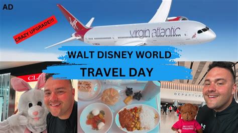 WALT DISNEY WORLD TRAVEL DAY ALL STARS SPORTS VIRGIN ATLANTIC