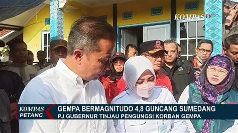 Gempa M Di Sumedang Pj Gubernur Jabar Sebut Ada Gempa Susulan