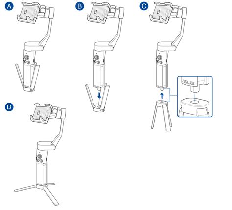 Proart Gimbal 如何展開收折proart Gimbal？ 官方支援 Asus 台灣