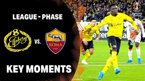 If Elfsborg Vs Roma Key Moments Uefa Europa League Th October