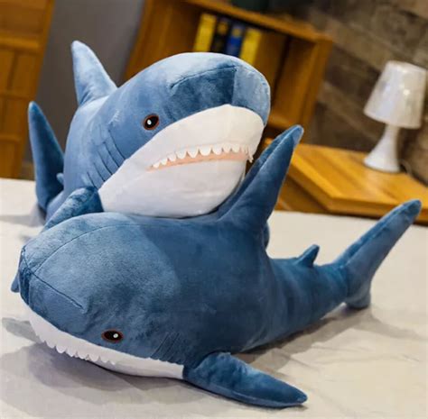 cm ikea blahaj shark soft large plush toy stuffed animal doll