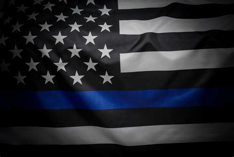 Police Thin Blue Line Flag - SAPD Careers