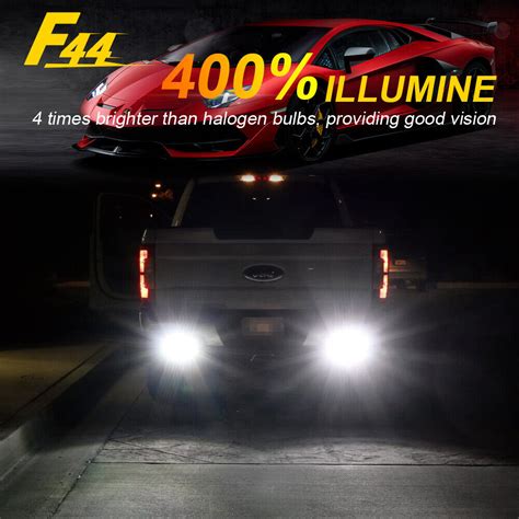 White Led Daytime Running Light Drl Bulbs For Gmc Sierra