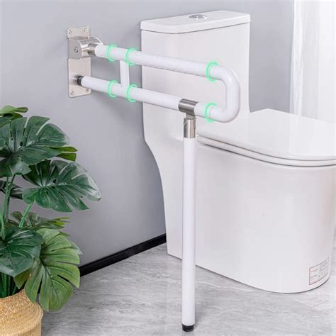 Opaltool Barre D Appui Pliable Pour Toilettes Barre Dappui Wc