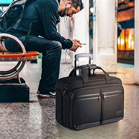 Kroser Trolley Business Rolling Laptop Case Im Pilotenkoffer Vergleich