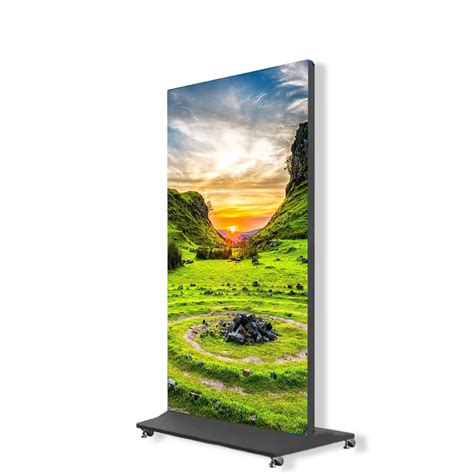 Totem De LED P5 0 Semi Outdoor 960mm X 1920mm Loja Do Painel De LED