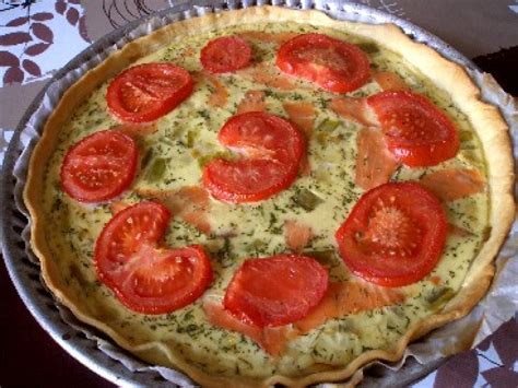 La Quiche Aux Poireaux Et Au Saumon Une Recette Savoureuse