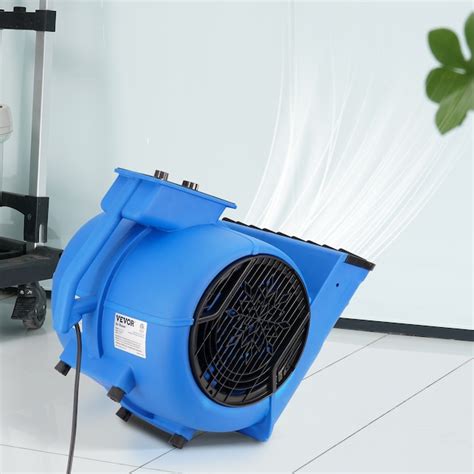 vevor  hp  cfm carpet dryer blue hepa air purifier covers