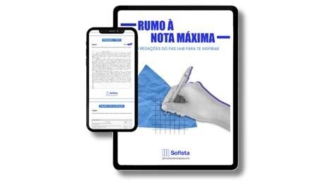 Ebook de redação Nota 10 PAS UnB Sofista