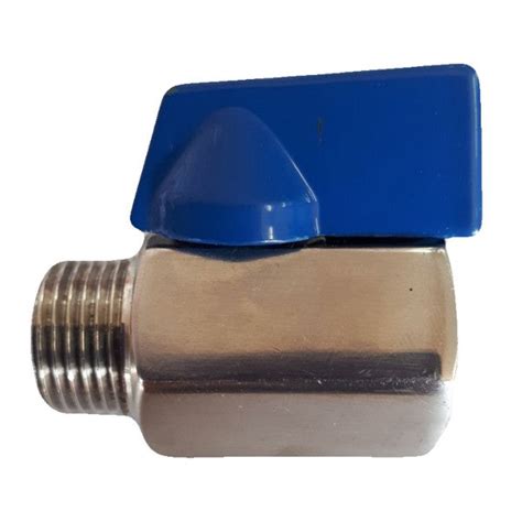 Stainless Steel Mini Ball Valve Male Female