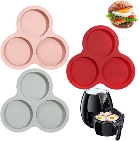 Pcs Silicone Air Fryer Egg Mold Aifuda Nonstick Air Fryer Baking Pan