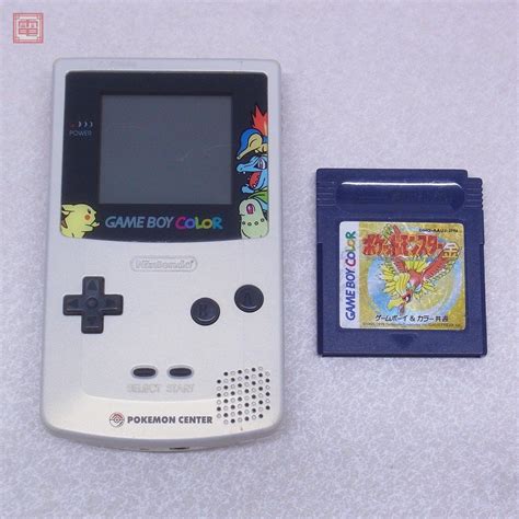 Yahooオークション Gbc ゲームボーイカラー本体 Cgb 001 ポケモンセ