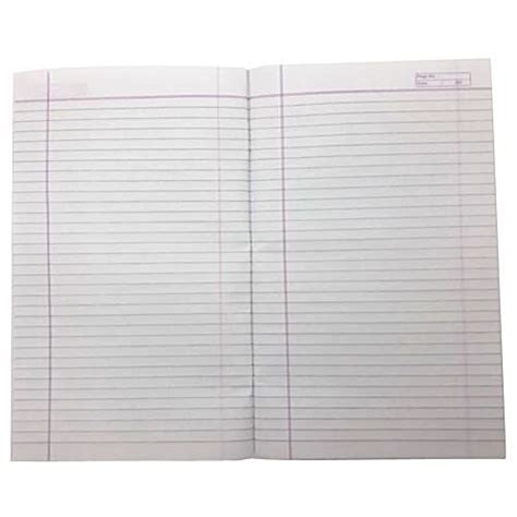 Buy Vijay Notebook Hard Bound Single Ruled Long Size 80 Pages Online At