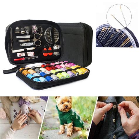 Buy Sewing KIT Repair Set Needles Portable Mini Mending Button Travel ...