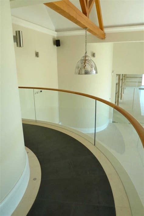 Curved Glass Balustrade Glass Stair Balustrade Ion Glass