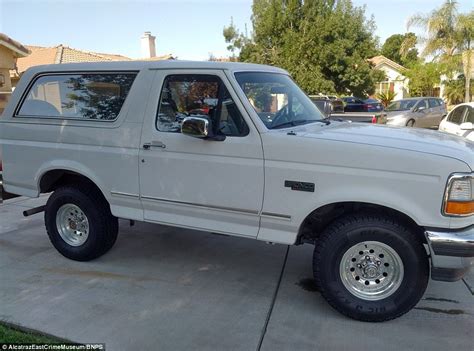 White Bronco Oj Simpson Police Chase Vehicle For Sale