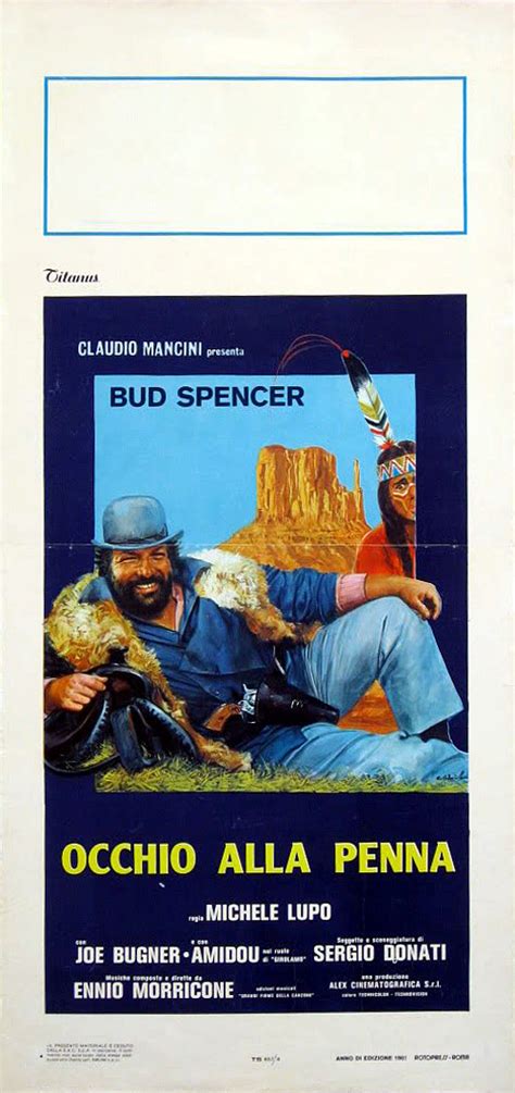 Plakat Occhio Alla Penna Bud Spencer Terence Hill Datenbank