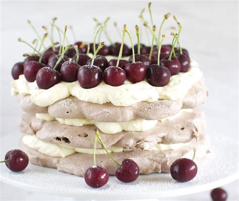 Pistachio Dacquoise With Rosewater And Pomegranate Queen