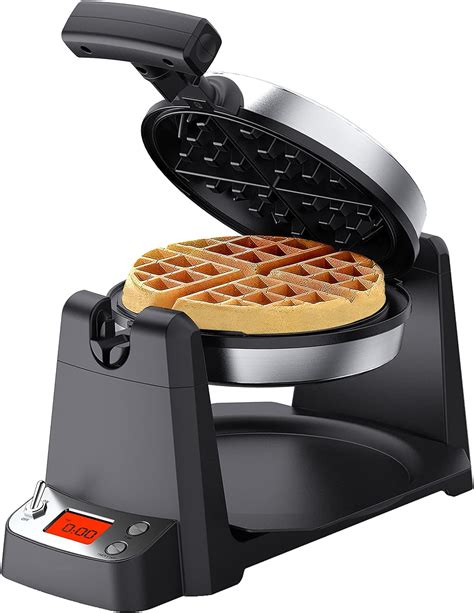 Amazon Flip Belgian Waffle Maker Elechomes Rotating Waffle