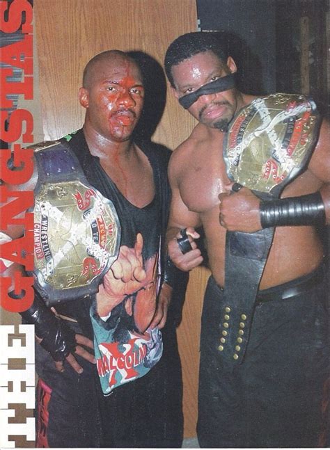 Mustafa And New Jack The Gangstas Ecw Ecw Wrestling Wwf Superstars Pro Wrestling