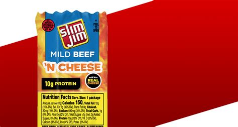 Meat Sticks And Meat Snacks Slim Jim