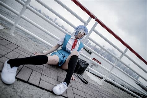 Rei Ayanami School Uniform By Biancaexciana On Deviantart