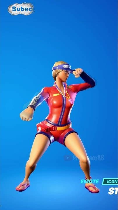 Fortnite Stuck Tiktok Emote With Sun Strider Skin Thicc 🍑😜🤩🔥 Youtube