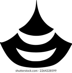 vector illustration temple shape icon stock vector royalty