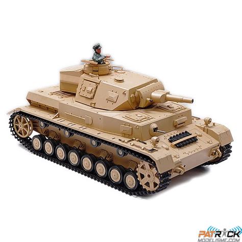 Char d assault RC électriques 1 16 Panzerkampfwagen 3 bruit et fumée