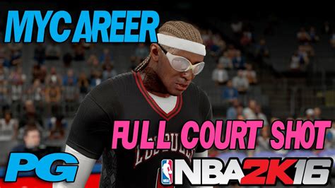 Nba K My Career Pg Gameplay Full Court Shot Youtube